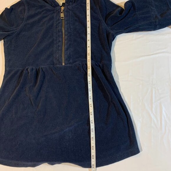 Burberry Navy Blue Hooded Sweatshirt - Picture 7 of 8